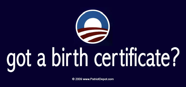 Got a birth certificate
